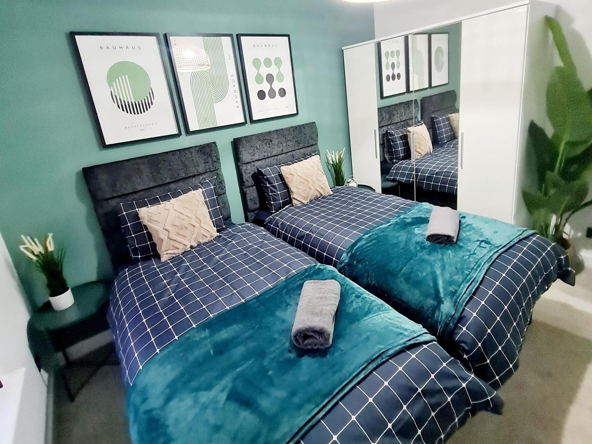 Bright 3Br Walking Distance To Town - Free Parking Glasgow Exterior foto